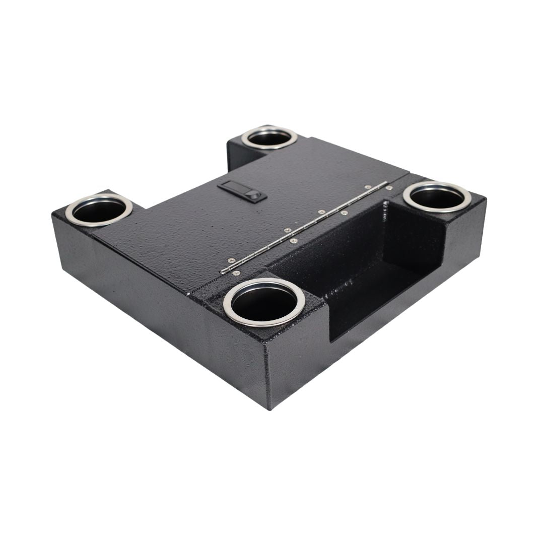 Hinged Storage Cup Holder