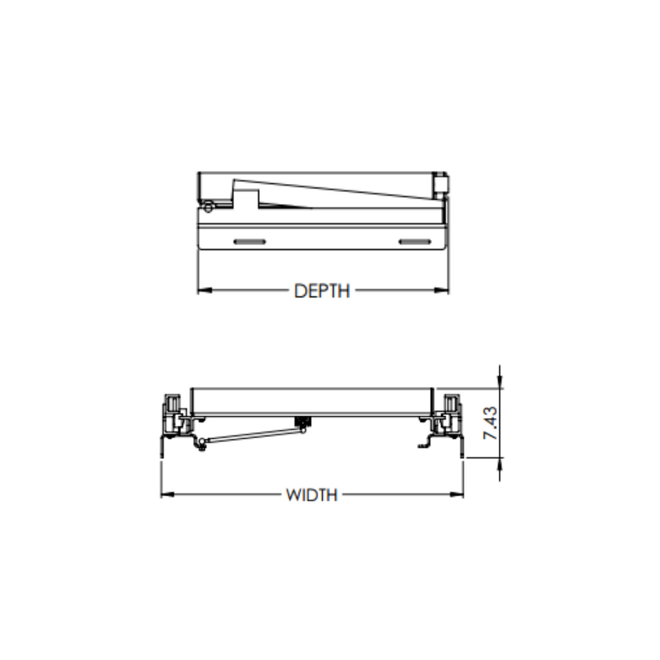 Tip Down Shelf